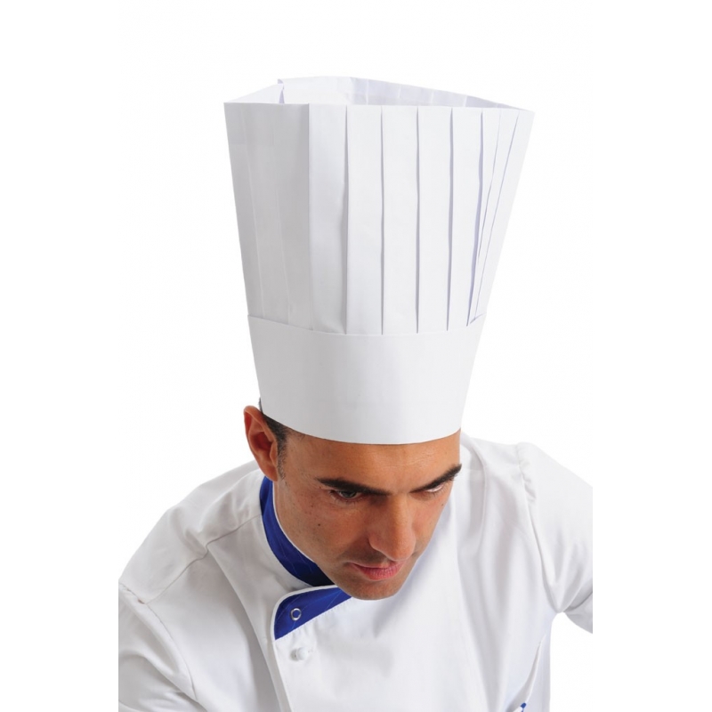 C007A Cappello Cuoco Carta – Il Camice